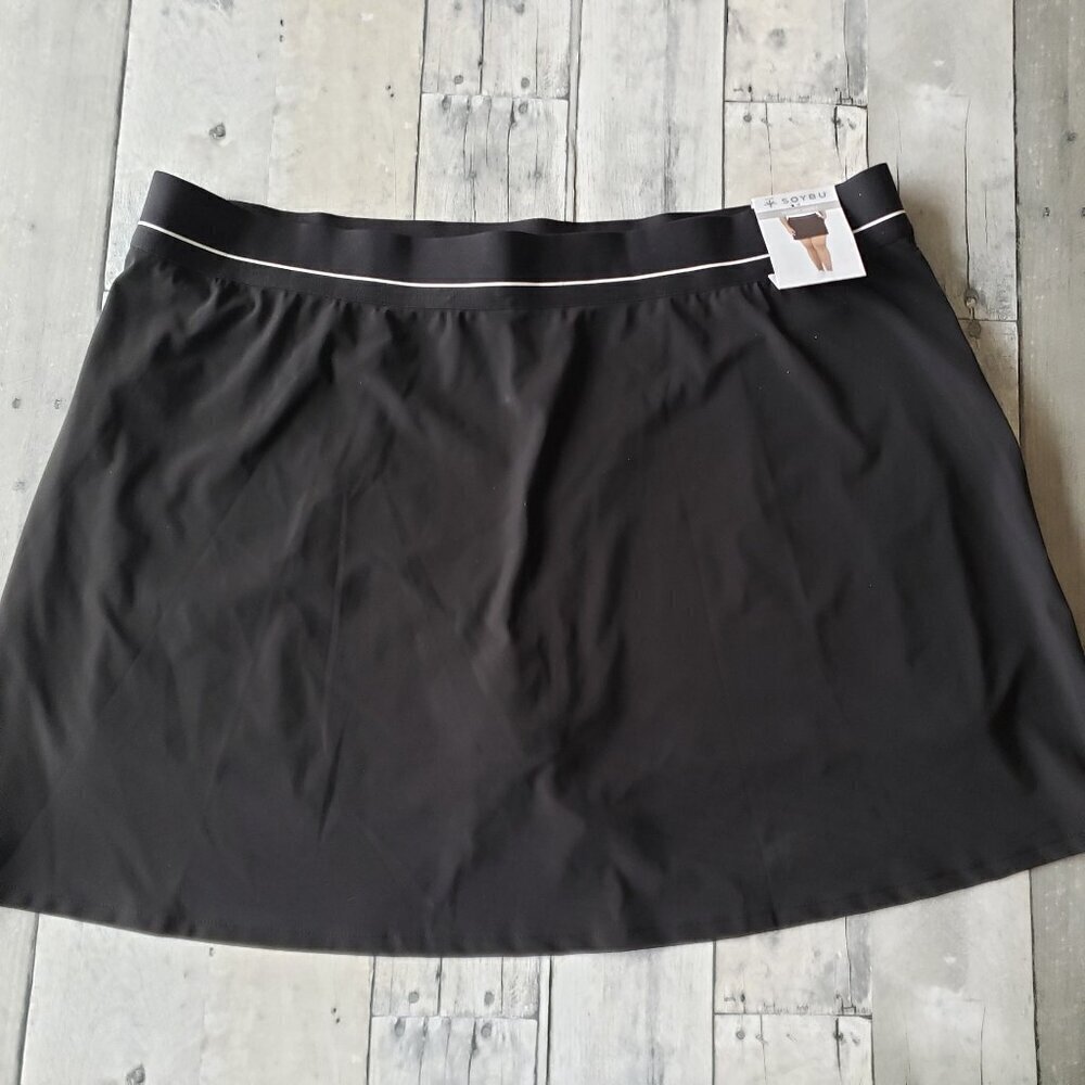 NWT - Soybu Black Women's Skort – Size XXL